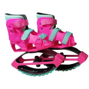NEW MADD Gear Boosters Bouncing Boots Pink & Teal Size 3-6
